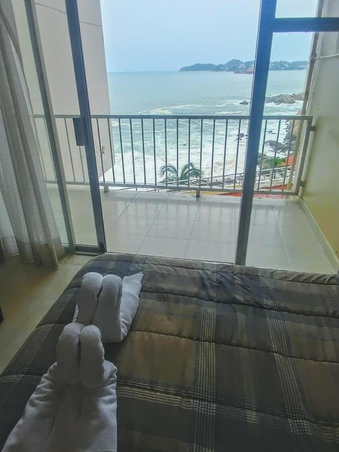 Suite En Torres Gemelas A Pie De Playa 611 Акапулко Екстериор снимка