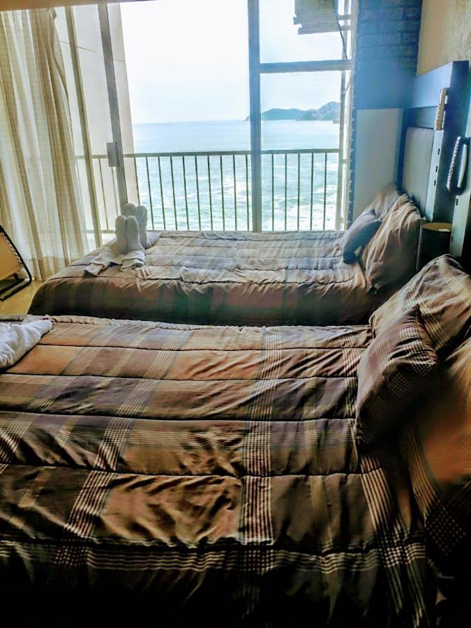Suite En Torres Gemelas A Pie De Playa 611 Акапулко Екстериор снимка