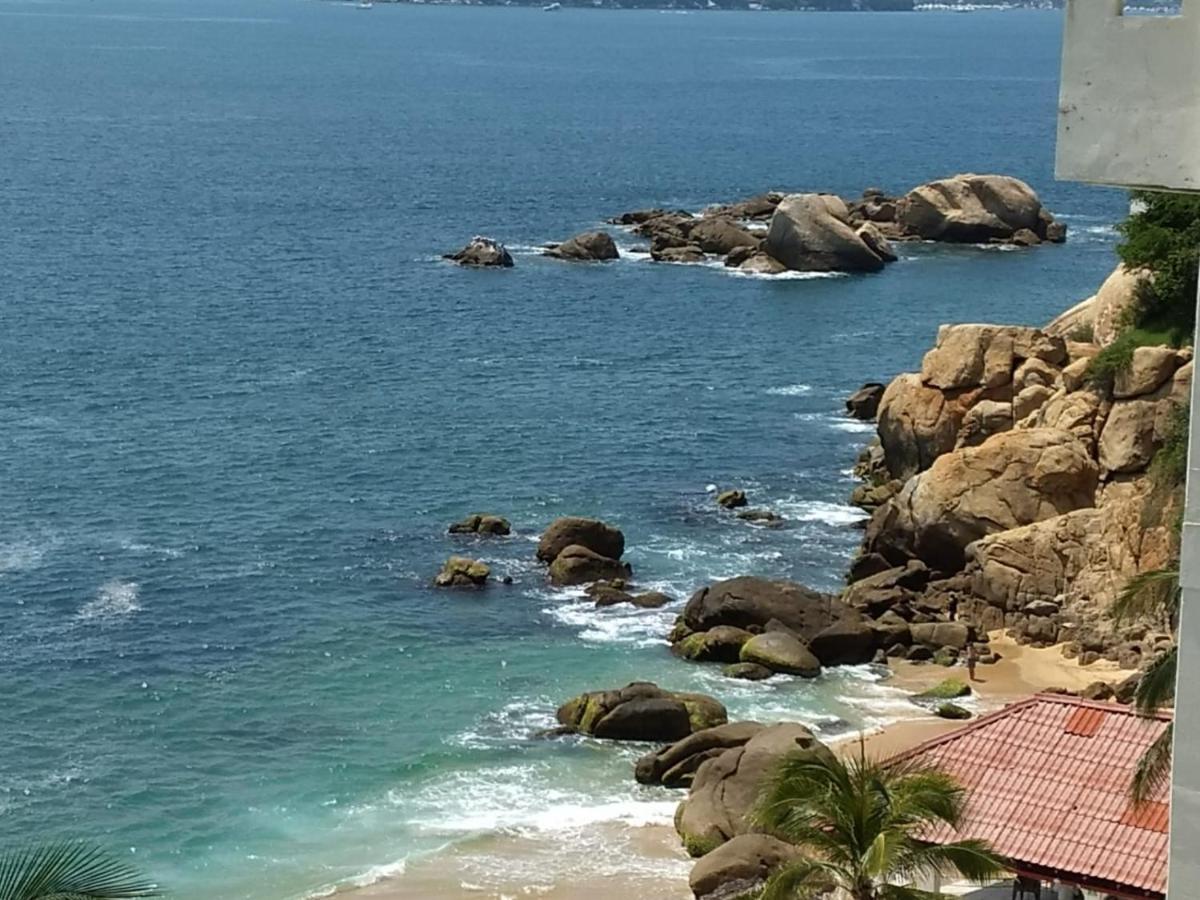 Suite En Torres Gemelas A Pie De Playa 611 Акапулко Екстериор снимка