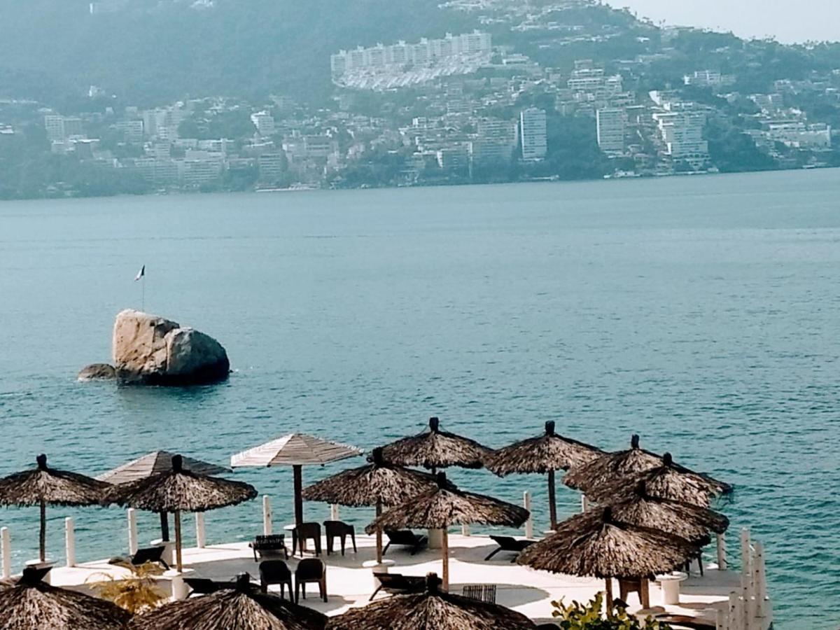 Suite En Torres Gemelas A Pie De Playa 611 Акапулко Екстериор снимка